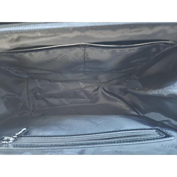 Lipault paris Black Patent Leather and Vinyl Travel Tote - Picture 6 of 6